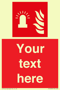 Custom Fire: Fire alarm flashing light